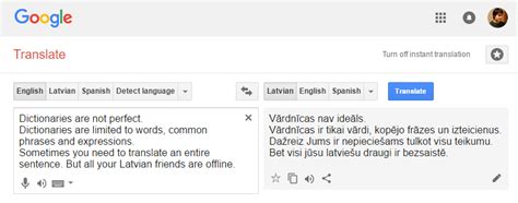 google translate english to latvian.